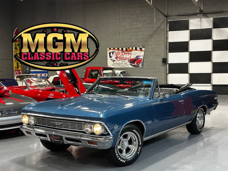 1966 Chevrolet Chevelle for sale at MGM CLASSIC CARS in Addison IL