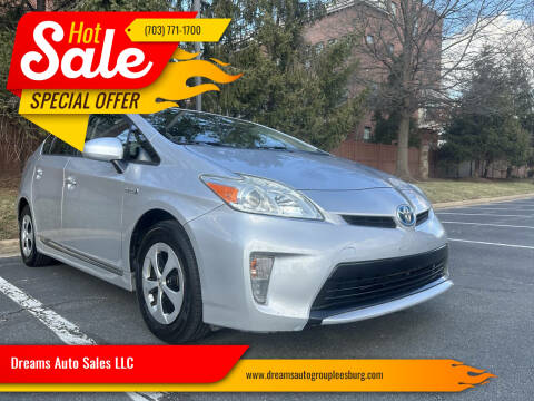 2014 Toyota Prius for sale at Dreams Auto Sales LLC in Leesburg VA