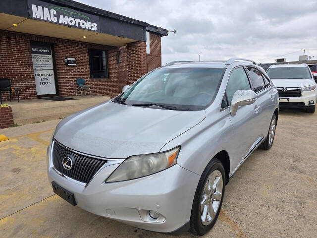 2010 Lexus RX 350 for sale at Mac Motors in Arlington, TX