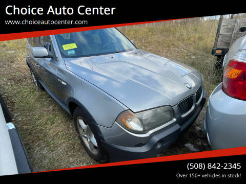 2005 BMW X3 for sale at Choice Auto Center in Shrewsbury MA