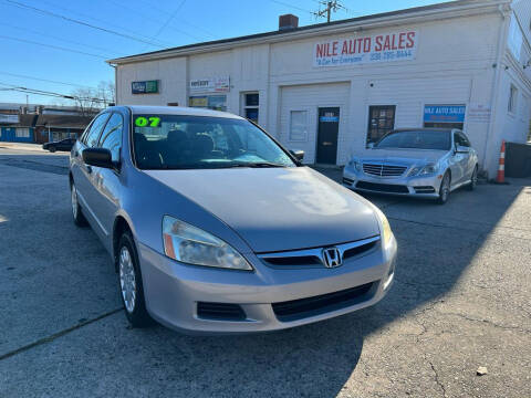 2007 Honda Accord for sale at Nile Auto Sales in Greensboro NC