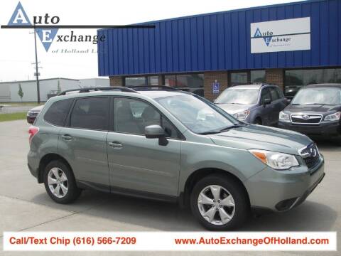 2014 Subaru Forester for sale at Auto Exchange Of Holland in Holland MI
