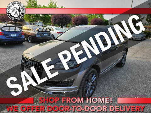 2015 Audi Q7 for sale at Auto 206, Inc. in Kent WA