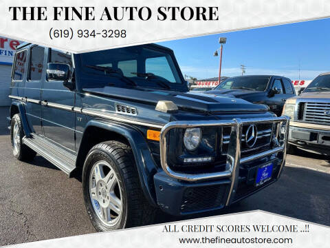 2004 Mercedes-Benz G-Class for sale at The Fine Auto Store in Imperial Beach CA