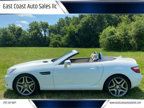 2015 Mercedes-Benz SLK for sale at East Coast Auto Sales llc in Virginia Beach VA