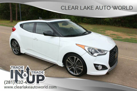 2016 Hyundai Veloster for sale at Clear Lake Auto World in League City TX