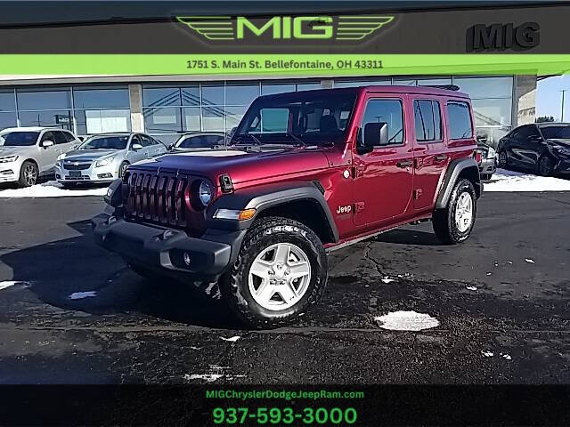 2021 Jeep Wrangler Unlimited for sale at MIG Chrysler Dodge Jeep Ram in Bellefontaine OH