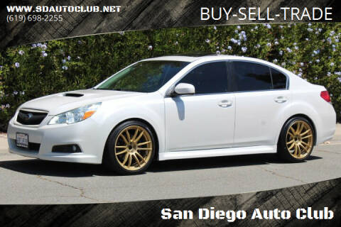2011 Subaru Legacy for sale at San Diego Auto Club in Spring Valley CA