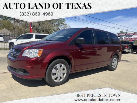 2018 Dodge Grand Caravan for sale at Auto Land Of Texas in Cypress TX