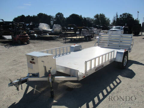 2016 Aluma Aluminum Single Axle Utility 8
