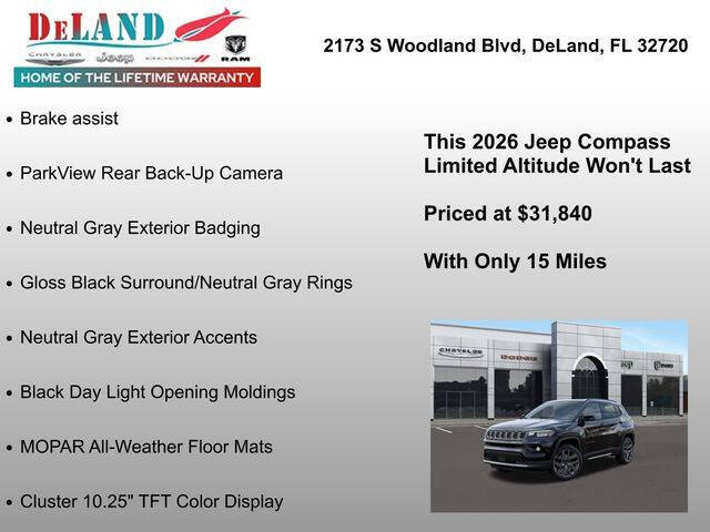 2026 Jeep Compass Limited