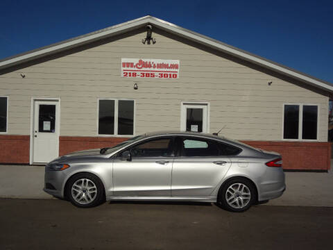 2016 Ford Fusion for sale at GIBB'S 10 SALES LLC in New York Mills MN