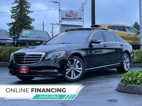 2018 Mercedes-Benz S-Class for sale at Real Deal Cars in Everett WA
