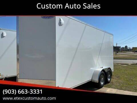 2022 Cargo Mate 7x16 Enclosed Commercial for sale at Custom Auto Sales - TRAILERS in Longview TX