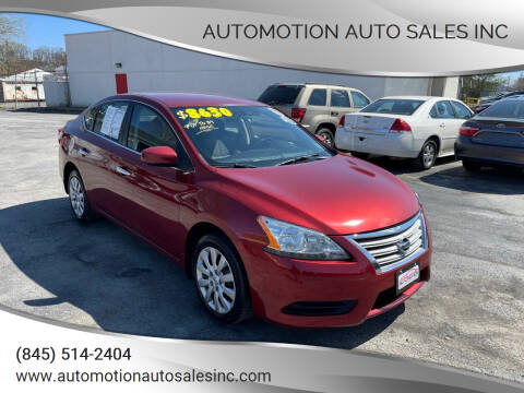 2015 Nissan Sentra for sale at Automotion Auto Sales Inc in Kingston NY