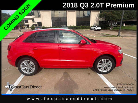 2018 Audi Q3 2.0T Premium