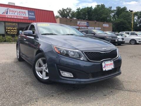 2015 Kia Optima for sale at PAYLESS CAR SALES of South Amboy in South Amboy NJ