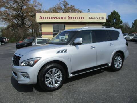2015 Infiniti QX80 for sale at Automart South in Alabaster AL