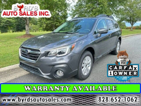 2018 Subaru Outback for sale at Byrds Auto Sales in Marion NC