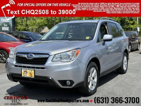 2016 Subaru Forester for sale at CERTIFIED HEADQUARTERS in Saint James NY