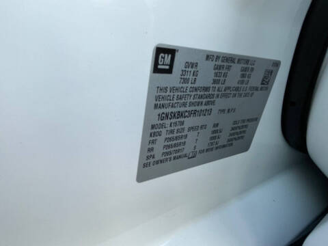 2015 Chevrolet Tahoe LT