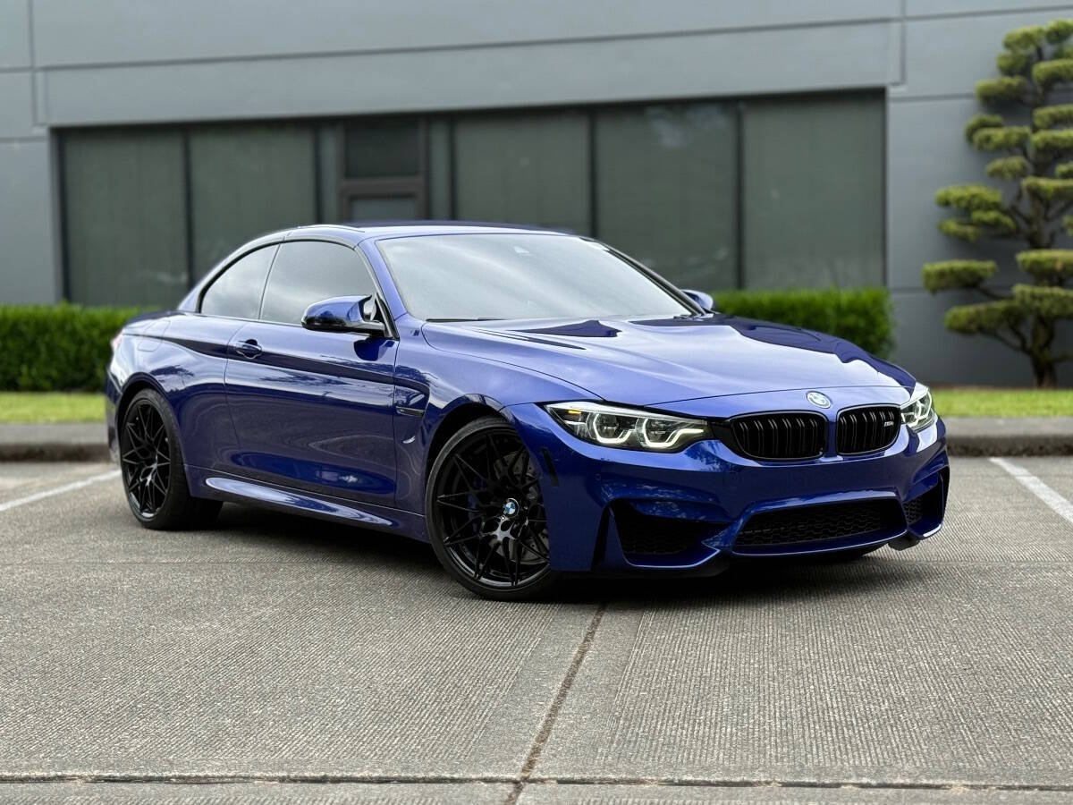 Blue 2020 BMW M4 Base Convertible 2dr Convertible 2