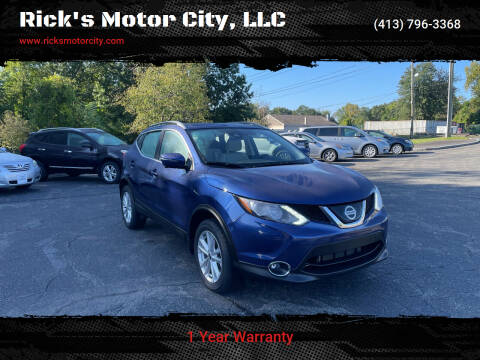 2019 Nissan Rogue Sport for sale at Rick's Motor City, LLC in Springfield MA