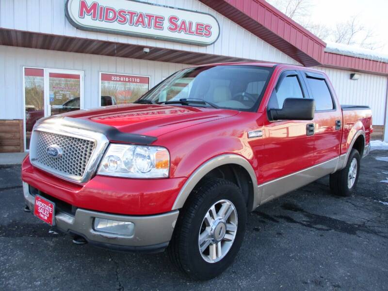 2004 Ford F-150 for sale at Midstate Sales in Foley MN
