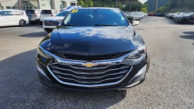 Used 2021 Chevrolet Malibu 1LS with VIN 1G1ZB5STXMF063768 for sale in Hazard, KY