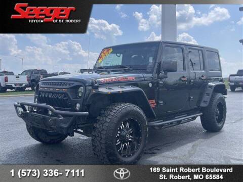 2017 Jeep Wrangler Unlimited for sale at SEEGER TOYOTA OF ST ROBERT in Saint Robert MO