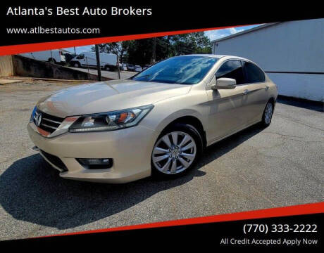 2014 Honda Accord for sale at Atlanta's Best Auto Brokers in Marietta GA