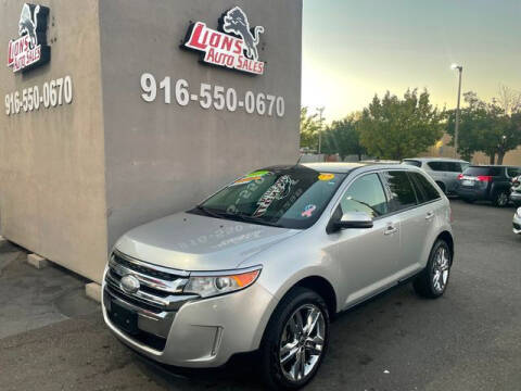 2013 Ford Edge for sale at LIONS AUTO SALES in Sacramento CA