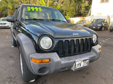 2002 Jeep Liberty for sale at PACIFIC ISLAND AUTO SALES in Wahiawa HI