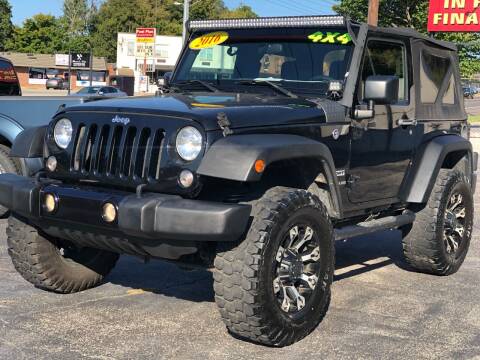 2016 Jeep Wrangler for sale at Apex Knox Auto in Knoxville TN