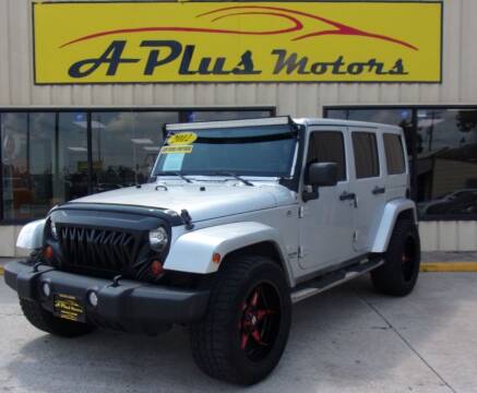 2012 Jeep Wrangler Unlimited for sale at A Plus Motors in Oklahoma City OK