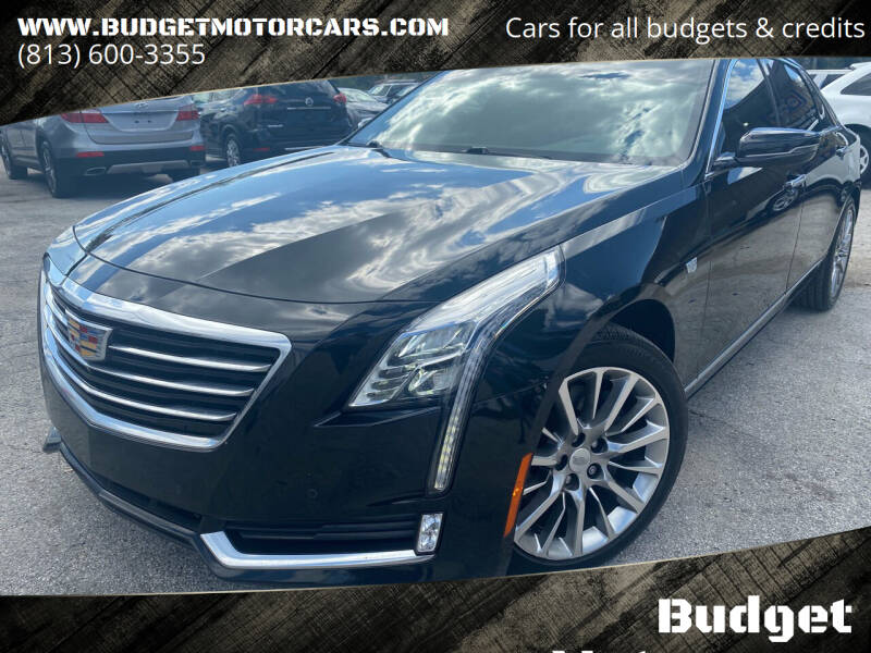 2017 Cadillac CT6 for sale at Budget Motorcars in Tampa FL