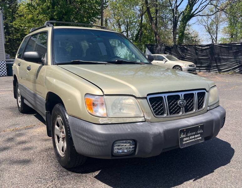 2002 Subaru Forester for sale at PARK AVENUE AUTOS in Collingswood NJ