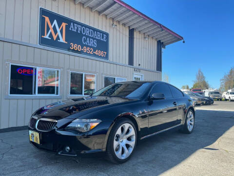 2006 BMW 6 Series for sale at M & A Affordable Cars in Vancouver WA