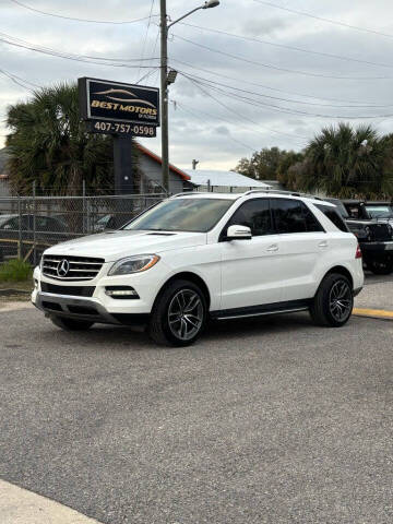 2014 Mercedes-Benz M-Class for sale at BEST MOTORS OF FLORIDA in Orlando FL