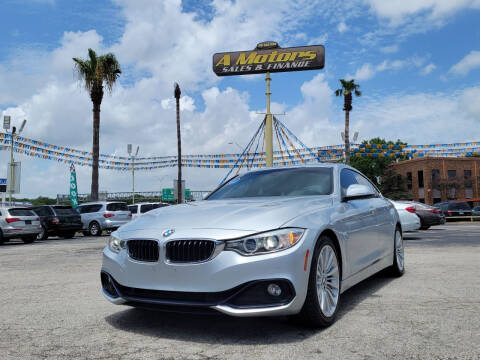 2016 BMW 4 Series for sale at A MOTORS SALES AND FINANCE - 10110 West Loop 1604 N in San Antonio TX