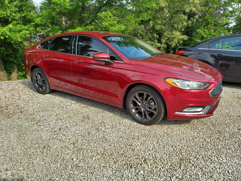 2018 Ford Fusion for sale at Victory Auto Sales LLC in Mooreville, MS