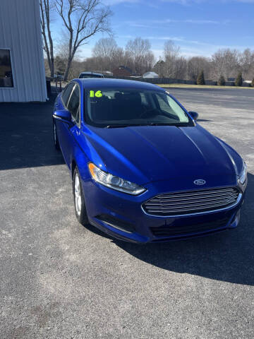 2016 Ford Fusion for sale at RICHARDSON WHOLESALE in Fayetteville TN