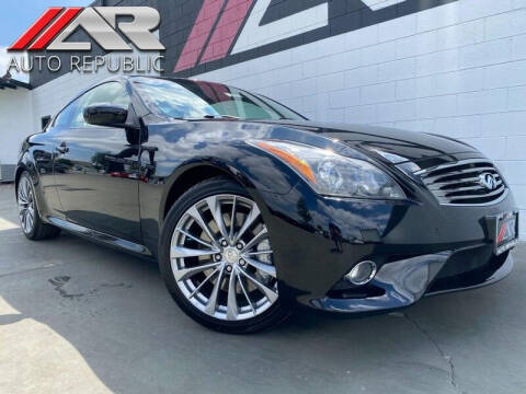 2011 Infiniti G37 Coupe for sale at Auto Republic Fullerton in Fullerton CA