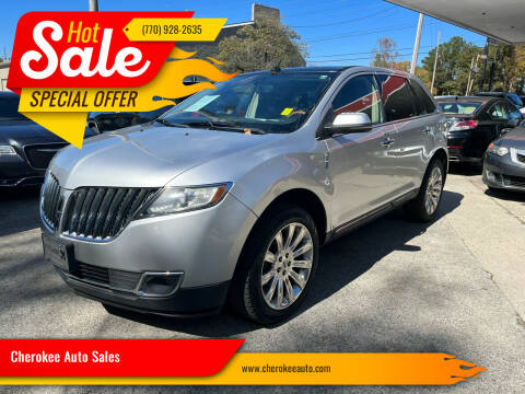 2013 Lincoln MKX for sale at Cherokee Auto Sales in Acworth GA