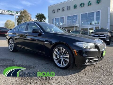 2016 BMW 5 Series for sale at OPEN ROAD MOTORSPORTS in Lynnwood WA