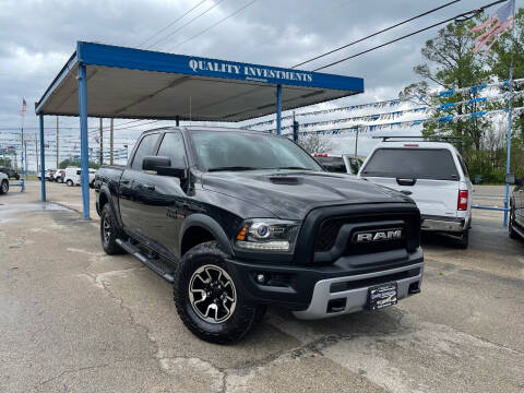 2016 RAM 1500 for sale at Quality Investments in Tyler TX