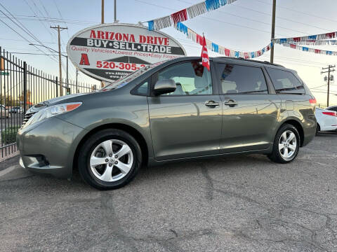 2014 Toyota Sienna for sale at Arizona Drive LLC in Tucson AZ