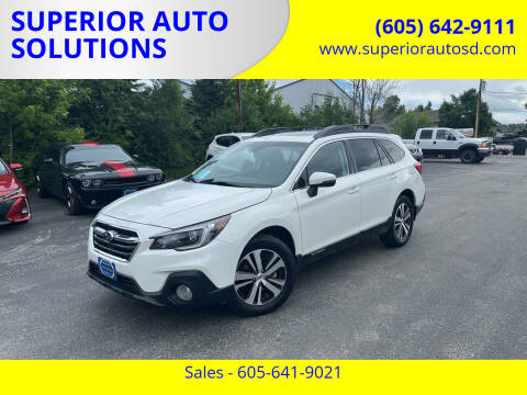 2018 Subaru Outback for sale at SUPERIOR AUTO SOLUTIONS in Spearfish SD