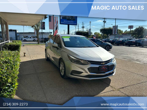 2016 Chevrolet Cruze for sale at Magic Auto Sales in Dallas TX