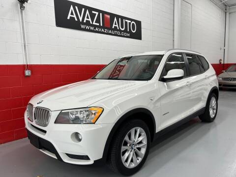 2014 BMW X3 for sale at AVAZI AUTO GROUP LLC in Gaithersburg MD